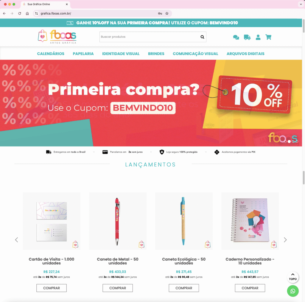 Gráfica FBoas